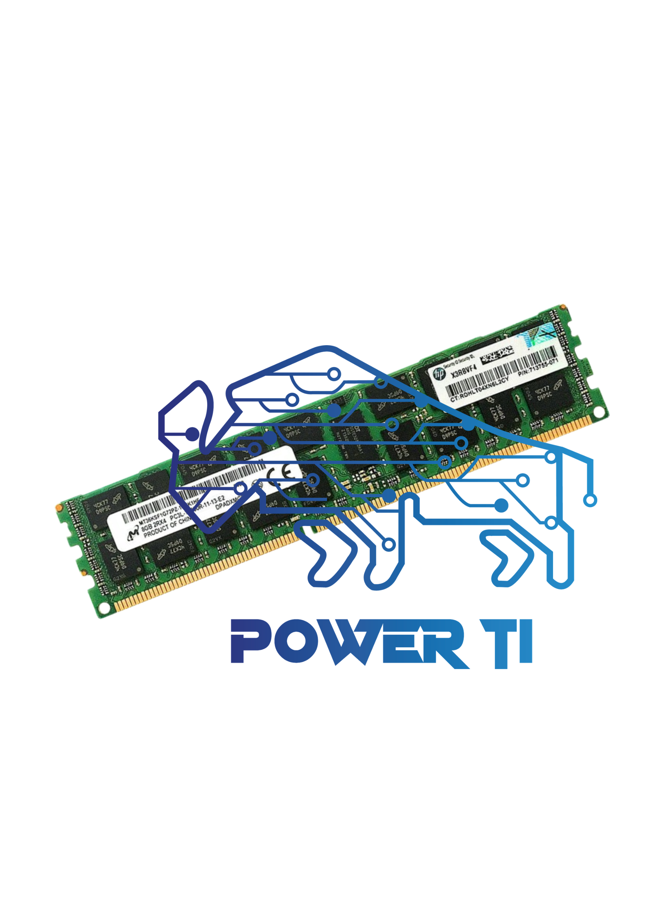 HP Memoria Proliant 8GB PC3L-12800R LV RDIMM | 713983-B21 715283-001 713755-071