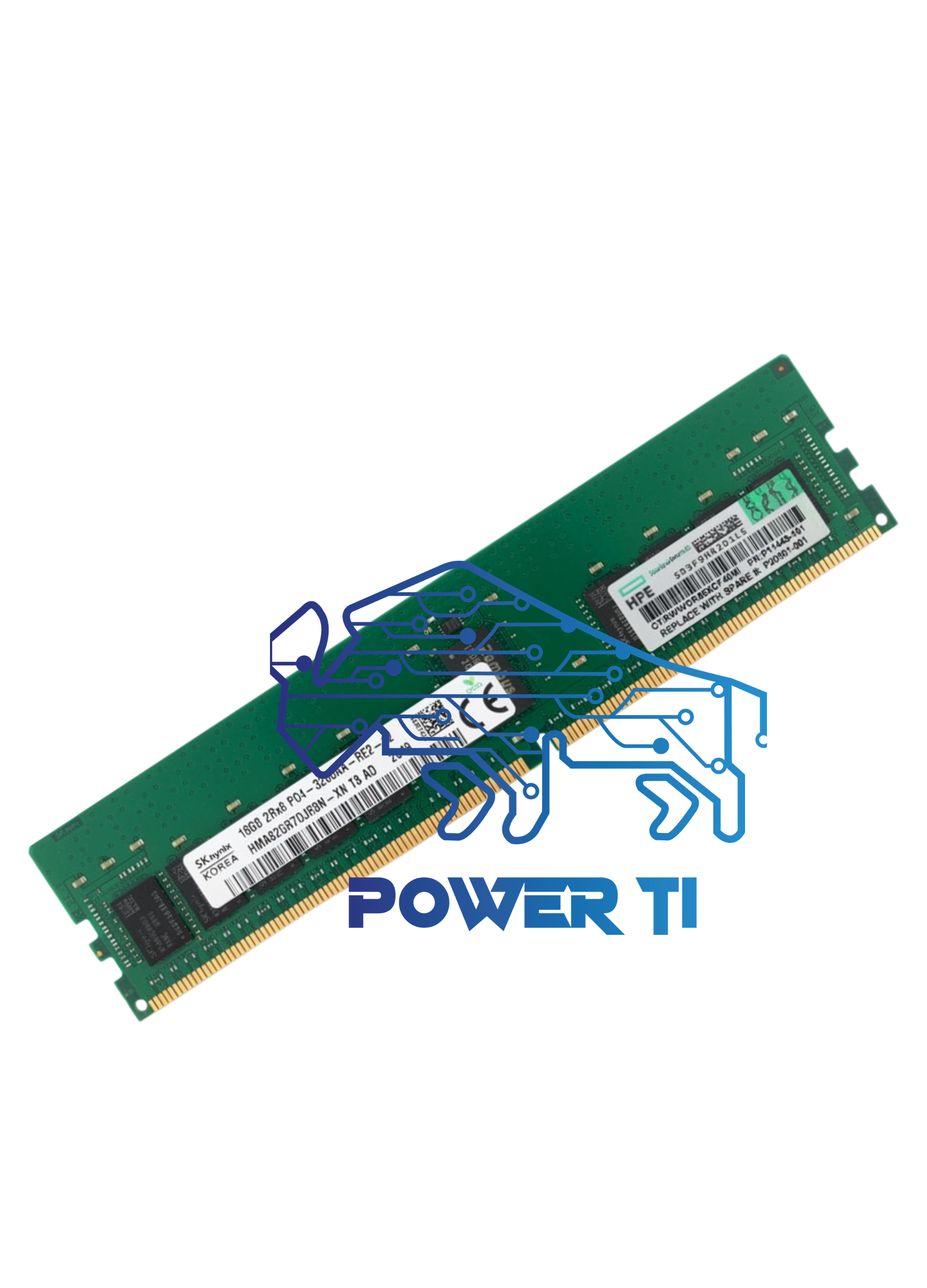 Hpe Memoria 16gb Pc4-3200aa-r RDIMM | P07642-B21 P11443-191