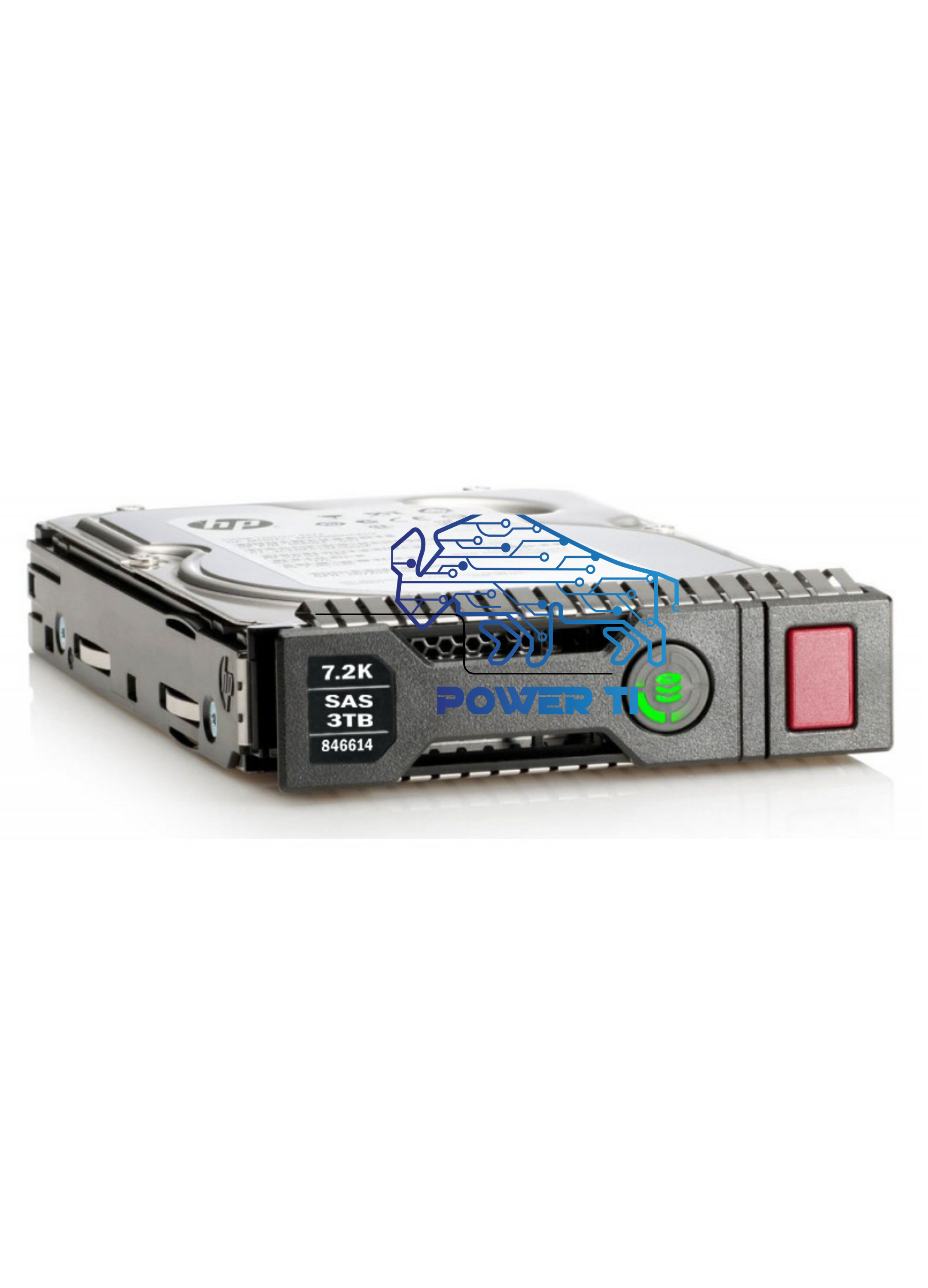 Disco Duro HPE 3TB SAS 12G 7.2K 3.5 LFF Midline | 846528-B21 846614-001