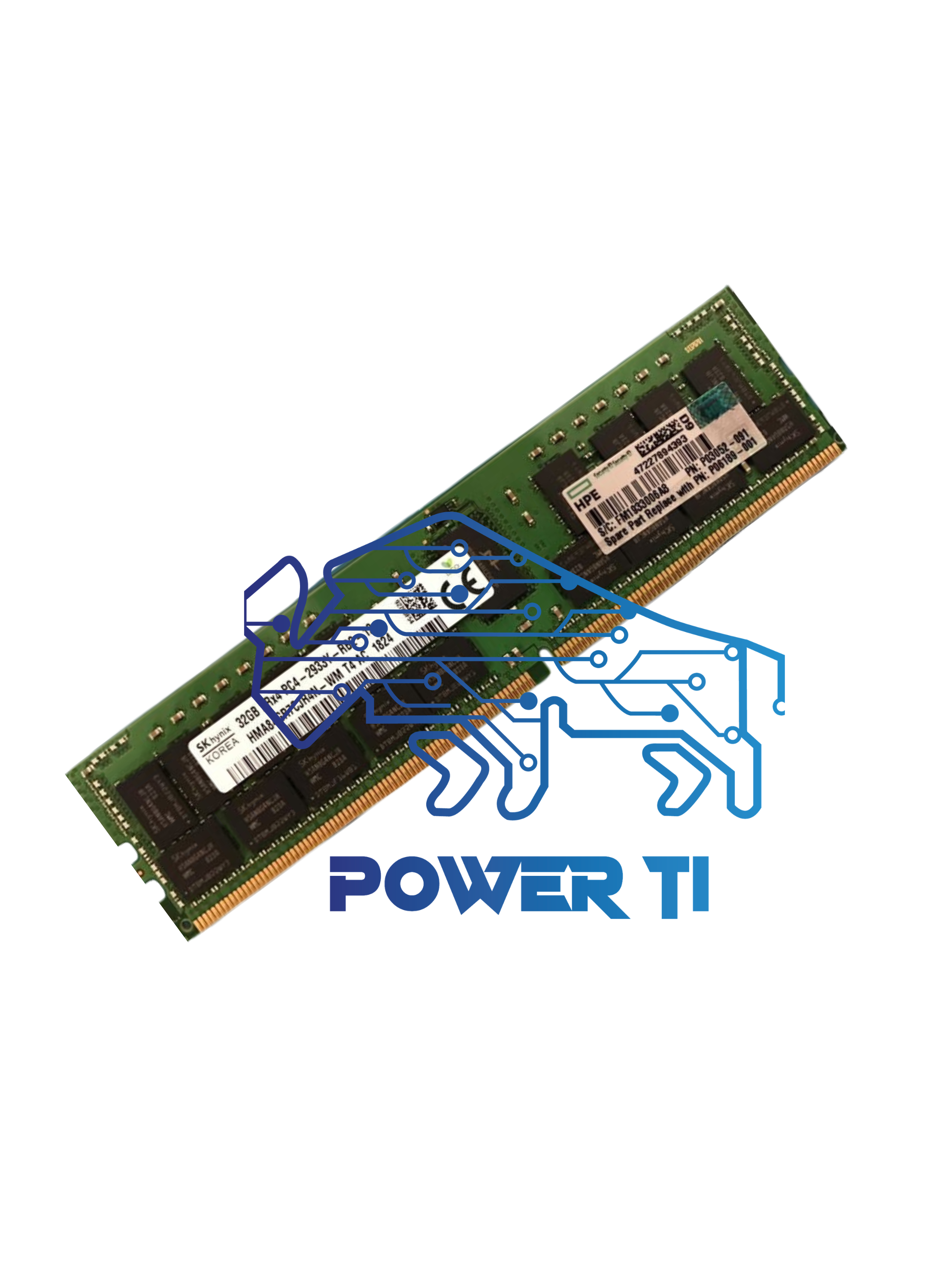 HPE Memoria 32gb PC4-2933Y RDIMM | P00924-B21 P03052-091 P06189-001